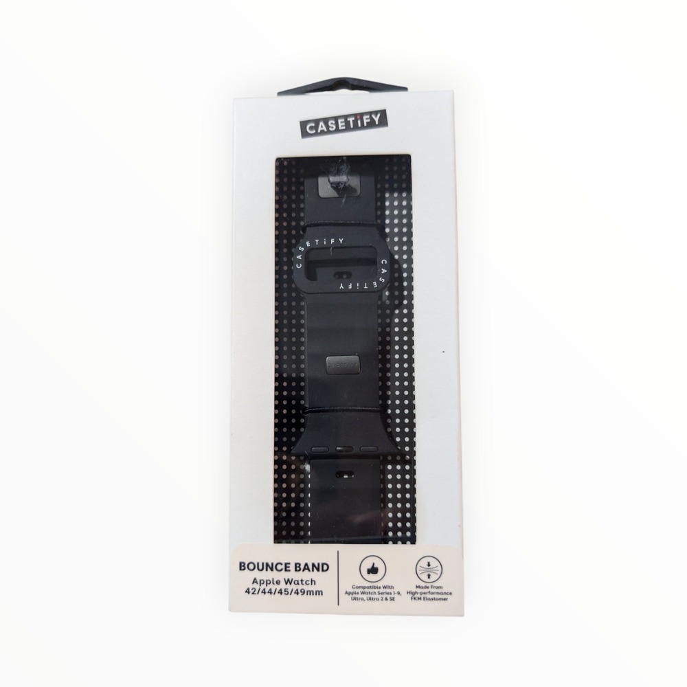 Q5-N‎ Casetify Impact Band For Apple Watch 42, 44, 45, & 49mm - Black